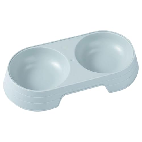 Welpennäpfe | Macaron Elevated Cat Double Bowl | Welpenfutter- und Wassernäpfe-Set, Fressnäpfe zum Füttern von kleinen, mittelgroßen Hunden, Katzen, Welpen