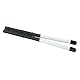 SPORTARC Drum Brushes, Nylon Rod Drum Brushes, Jazz Drum Brush, Professional Jazz Drum Brush Rod Percussion Parts, 2-teilige Trommelbürste, Drumsticks Bürste Musikinstrumentenzubehör (White)