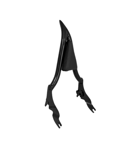 Coussin de dossier moto de 16 pouces amovible dossier arriere pour Road King FLHR 2009-2025