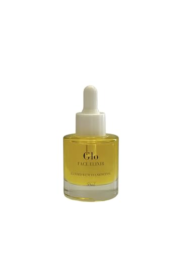 Glo Face Elixir con Frankincense, Aceite Facial Antienvejecimiento, 30ml, Reduce Arrugas y Líneas Finas, Hidratante Natural