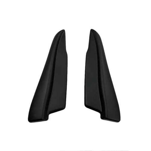 に適合する X5 E70 E90 E92 F20用 リアバンパースポイラー ディフューザー スプリッター スクラッチプロテクター 車用サイドスポイラー(黒)