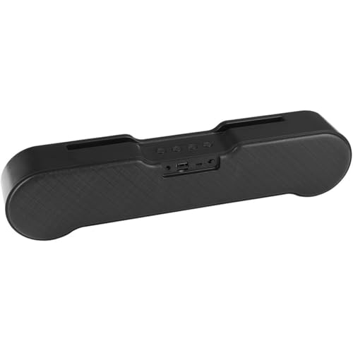 Raptas (𝟓 𝐘𝐞𝐚𝐫 𝐖𝐚𝐫𝐫𝐚𝐧𝐭𝐲) Portable Bluetooth TV Soundbar – 10W Wireless Speaker with Dynamic Thunder Sound & 2400mAh Battery | Stereo Channel Audio for Home Entertainment 3 21MogwVlmML