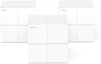 Tenda Nova MW6(3-Pack) Whole Home Mesh Dual Band 1200 Mbps Router WiFi System Coverage up to 6, White