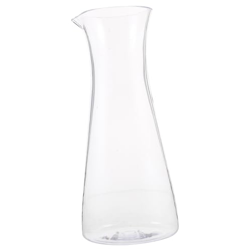 MOLUCKFU Wine Dispenser Wine Carafe Wine Bottle Aerator Acrylic Wine Beer Dispenser Party Wine Carafes Coffee Drink Limoncello Bottles Cold Drink Dispenser Transparent Acrylic Material