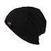 GEZHONU Cute Sushi and Soy Sauce Soy Love Fashion Beanie Knit Hat Skull Cap Women Men Black