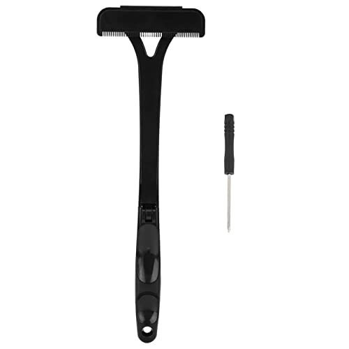 Afeitadora de Espalda para Hombres, Mango Extralargo, Negro