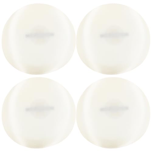 Mini chapeaux en feutre blanc pour fabrication de chapeau artisanale - Lot de 4