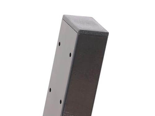 Bankgestell Sitzbank Bank Stuhl Esstisch Sitzecke Metall DIY Gestell Gartenbank (2er-Set, Stahl Klarlack)