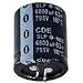 SLP472M063H3P3, Cap Aluminum Lytic 4700uF 63V 20% (35 X 30mm) Snap-in 10mm 0.085 Ohm 3000mA 3000h 105?C (10 Items)