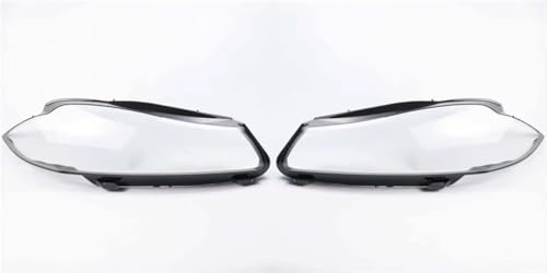 Lente de lámpara impermeable y transparente para faros de XF XFL par de policarbonato