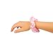 Amelia Beauty Products, 8 Pack Pink Satin Scrunchies, 3.5 Inch Diameter – Gentle on Hair, Strong Hold, No Snag, No Dent Hair Ties for All Hair Types