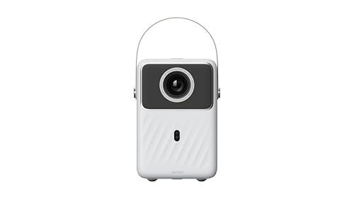 【Batteria Integrata & Android TV】Videoproiettore, Proiettore Portatile Full HD 1080P, E-Focus/Auto Keystone, TOPTRO Smart Proiettore Da Esterno Con Bluetooth WiFi, Zoom 50% Supporto Net-flix e Dis+