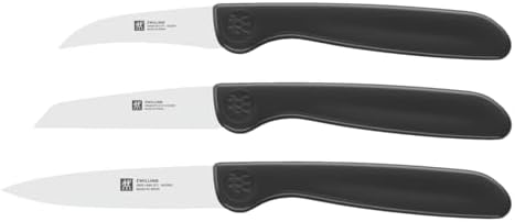 Zwilling 38115001 sebze bıçağı seti, 3 parçalı, plastik, siyah — Amazon ürün görseli