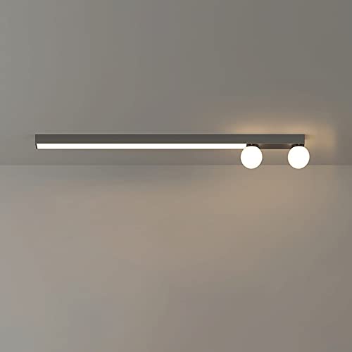 Plafonnier linéaire LED pour pièces à plafond bas et manque de clarté