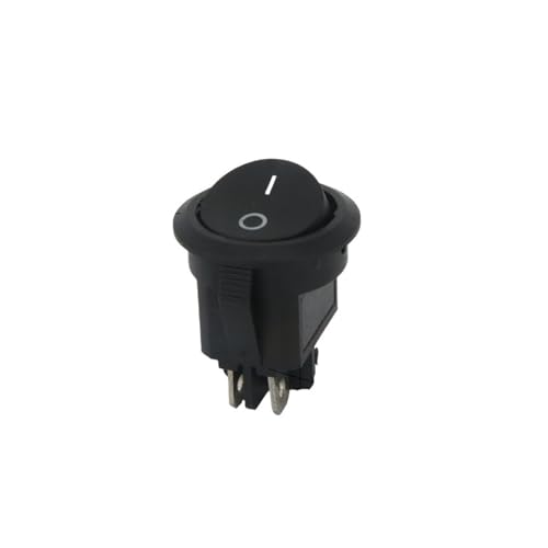 Interrupteur à bascule circulaire 4 broches 12V 24V pour voiture et moto
