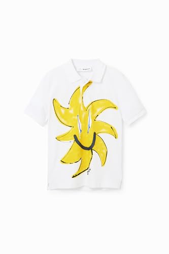 Polo garçon Desigual idéal pour les fêtes de famille et les sorties d'été