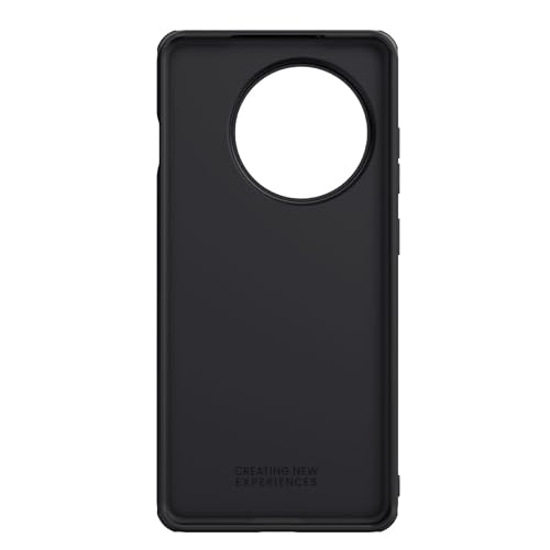 Image of Nillkin Case for OnePlus 13R (1+13) R (6.78 inch Inch) Super Frosted Shield Pro Hard Back Soft Border (PC + TPU) Shock Absorb Shockproof Case Cover Raised Bezel Camera Protect PC Black Color