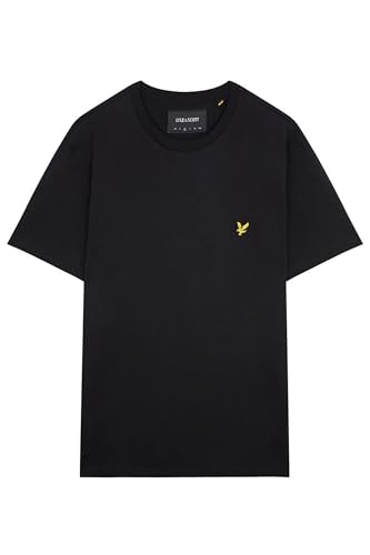 Lyle & Scott T-Shirt Herren | mit Rundhals-Ausschnitt und kurzen Ärmeln | mit goldenem Adler-Logo auf der Brust | XS — XXL – Ansicht 5