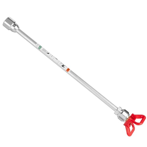 Lista de Pintura en espray favoritos de las personas. 48 KCB Barra de Extensión para Pulverizador de Pintura, Varilla de Punta de Pintura Universal, Extensión de Boquilla Graco con Protector, para Pistolas de Pintura sin Aire (15...