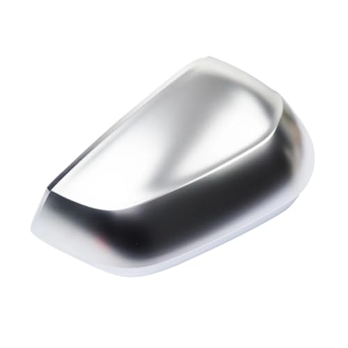 Coque rétroviseur de remplacement en abs chromé argent mat protection anti-rayures