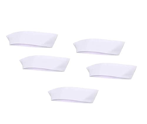 Image of Kaku Fancy Dresses Nehru Cap White for Boys & Girls Independence Day /Republic Day Nehruji Cap - Pack of 5