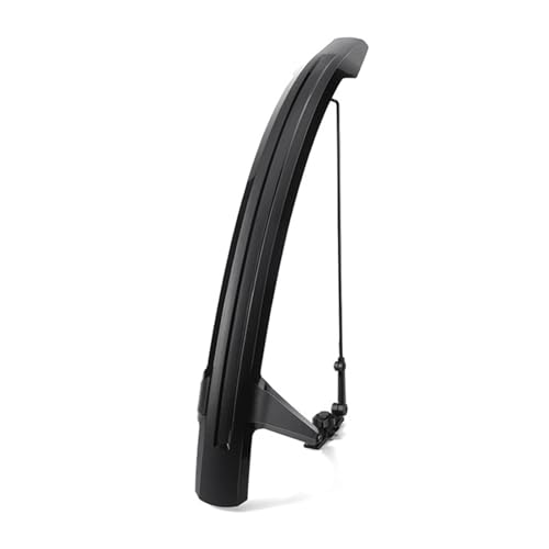 POENVFPO Road Bike Fenders, Full Coverage Mudguards for 700c Wheels with Universal Fit 21c-42c Tire Width for All Weather Protection (Black)