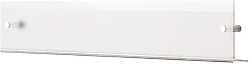 Miniatura 7 de KWOKING Estante flotante moderno para libros de 5.9 pulgadas de alto, acrílico montado en la pared, estantería para libros de fotos, revistas,