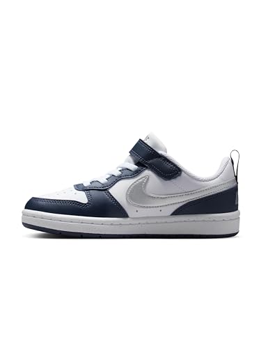 Image of Nike Unisex Kids' Court Borough Low Recraft Shoes - Boys Girls Todders & Baby Sneakers