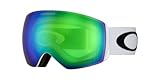 OAKLEY Gafas de esquí de baraja de vuelo: inspiradas en las viseras de casco de los pilotos de lucha, nuestras gafas de nieve maximizan tu campo de visión, por lo que no perderás un solo objetivo de oportunidad. Tecnología PRIZM + HDO: las lentes diseñadas por Prizm te ayudan a ver el contraste en la montaña en una variedad de condiciones de luz y nieve, además, las gafas de esquí con Oakley High Definition Optics (HDO) ofrecen una visión más verdadera y precisa en comparación con las lentes convencionales.