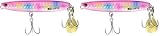 Major Craft(メジャークラフト) ルアー メタルジグ ジグパラ SURF 40g #52 ピンクキャンディー JPSURF (× 2)