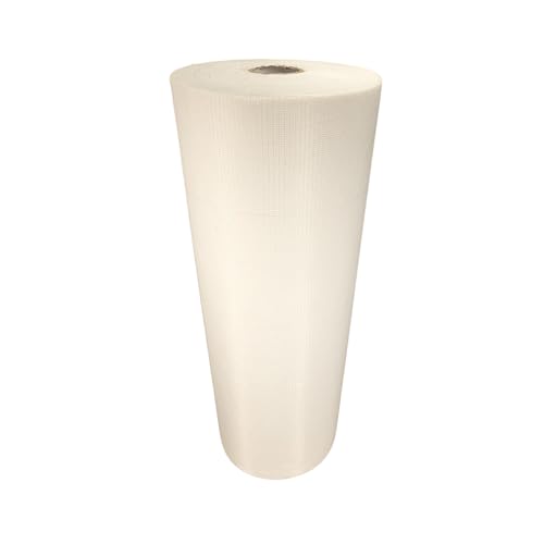 SA Baustoffe® Spezialvlies für Dachabdichtung, Zusätzlich verstärktes, 0,50 x 50m, 120 g/m2, Dachvlies, Vlies für Flüssigkunststoff, Stabilisierungsvlies, Polyestervlies