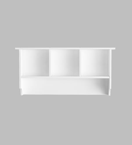 Image of Rio Multipurpose Modular Wall Racks /Shelves /Organiser /Decor Particle Board Wall Shelf (Number of Shelves - 4, White)