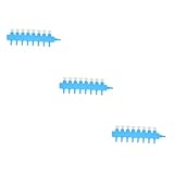 SOLUSTRE 3 Stck. Aquarium Luftstromteiler Sauerstoffpumpe Adapter Fach Verteiler mit Manuellem...