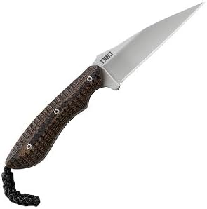 Mounted Blade Knife, Bead Blast Blade, Textured G10 Deal with, Nylon Sheath C.R.T.Ok SPEW EDC
