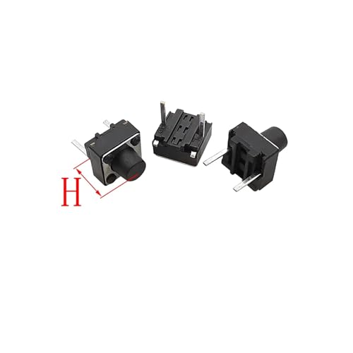 Interruptor micro tactil 2 pines para reparar mandos a distancia y consolas 5