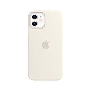 Apple iPhone 12 and iPhone 12 Pro Silicone Case with MagSafe – White