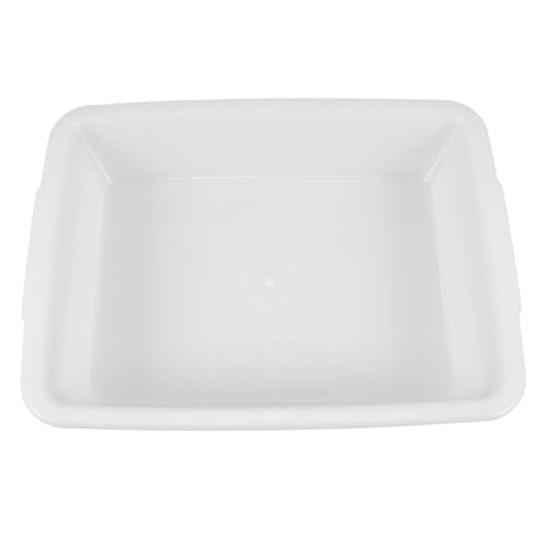 STOBAZA Plastic Laboratory Tray for Weighing and Mixing Leak Storage for Chemical Experiments and Teaching Supplies for Organized Storage and Safe Material