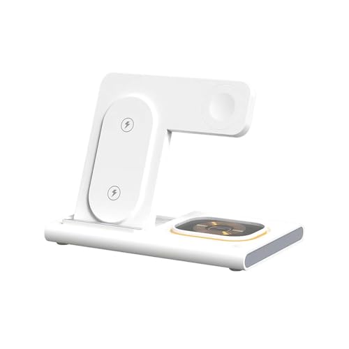 Soporte de carga 3 en 1 rápida inalámbrica para teléfono 14 y reloj inteligente