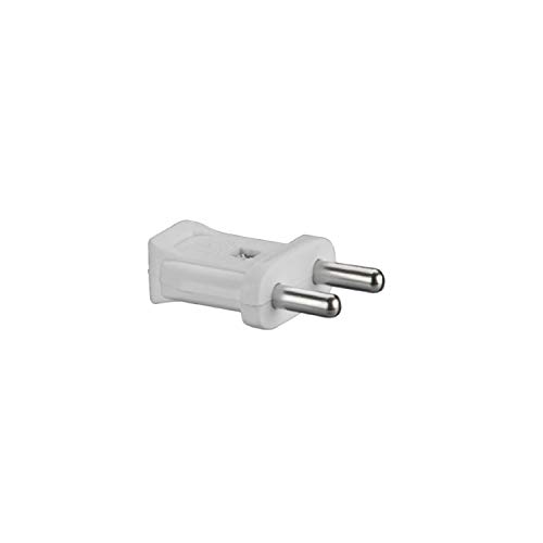 Image of anchor by panasonic 6A 2 Pin Plug Top 240V (White, Pack of 10) (3042 /3043)