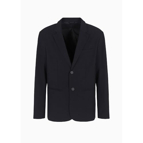 Armani Exchange Men's Ultra Stretch Twill Double Button Blazer Jacket3