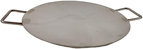 Stainless Steel Tawa | 20 Inches Large Heavy | Pavbhaji Roti Chapati Tikki Tava