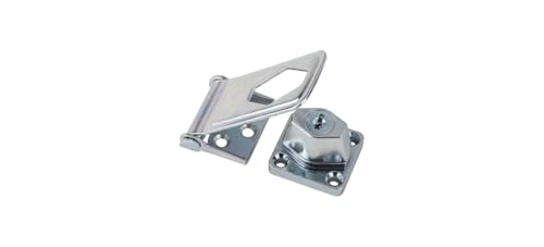 Image of National Hardware Key Locking Hasp, Zinc, 3-1 /2-In.