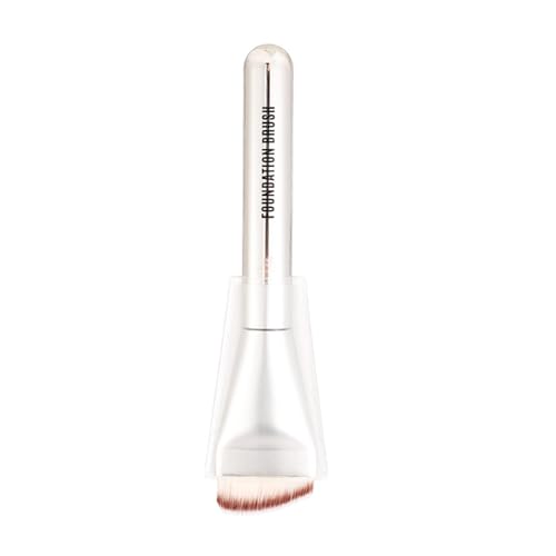 Pincel de maquillaje - Cepillo cosmético | Make up Brishes | Aplicador de base líquida | Cepillo fino para corrector plano práctico pincel líquido para base de maquillaje