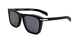 David Beckham Unisex Sunglasses, 807/T4 Black, 51