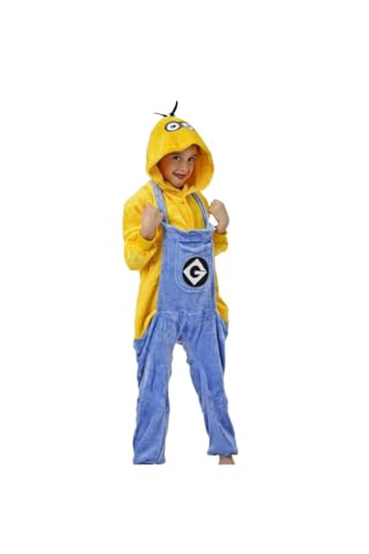 DISBACANAL Kigurumi pijama Minion para infantil - 5-6 años