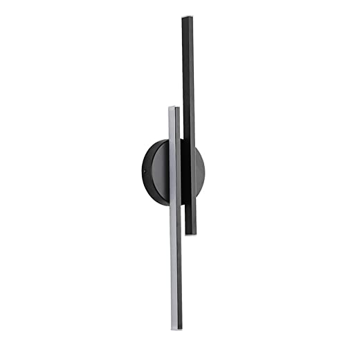 Applique murale LED minimalisme moderne en acrylique noir pour intérieur chic