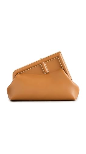 Fendi First Shoulder Bag Brown