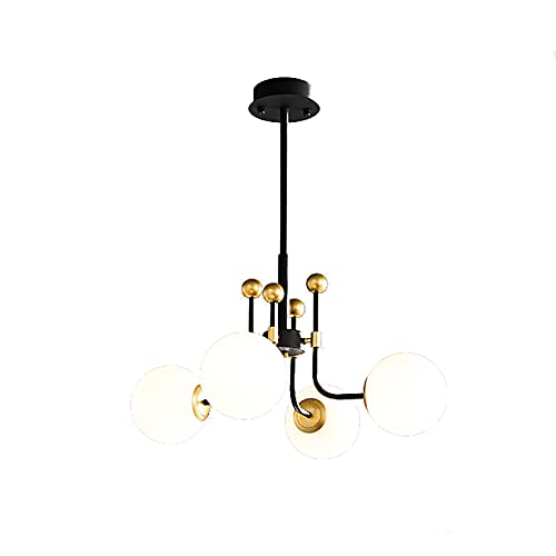 Lampe suspendue Spoutnik moderne de plafond à LED pour salon et cuisine 98x30cm