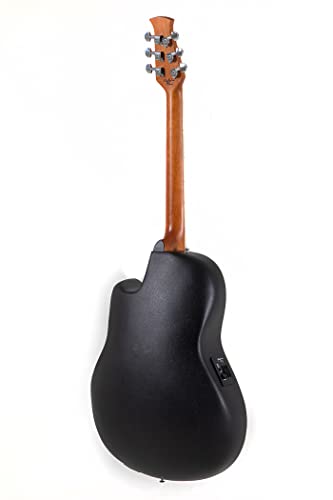 Applause AP521104 E Akustikgitarre Traditional Ab28-5S Super Shallow Cutaway Black Satin thumb #1