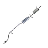 Northeastern Exhaust | Stainless Steel Resonator and Muffler Exhaust Kit Compatible for 2001-2005 Honda Civic 1.7L | 2001-2003 Acura EL 1.7L | Automotive Replacement Part